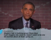 President Obama reads means tweets directed at him & it's brutal