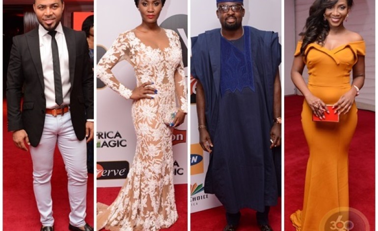 All The Glamorous Red Carpet Photos From The 2015 Africa Magic Viewers Choice Awards