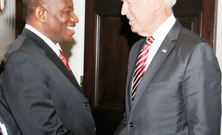 U.S VP Joe Biden Has Phone Call With Pres. Jonathan & Buhari | Commends Electronic PVC Card Reader Technology