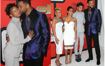 Pics: 14yr old Willow Smith is almost as tall as her dad, Will Smith