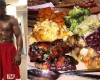 Check out $1k a plate meal Mayweather’s feeding on