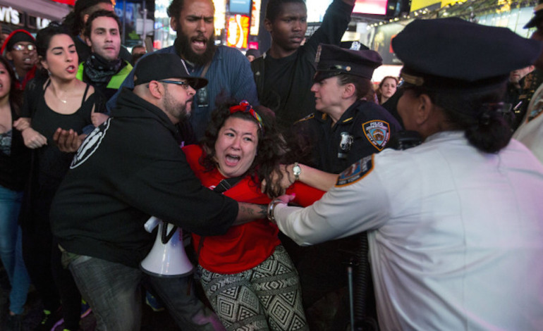 Over 120 arrested as Freddie Gray #protests spill over to #NYC