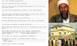 Do you wish to carry out a suicide mission. Who should we contact in case you become a martyr? al Qaeda job application forms revealed in trove of intelligence documents