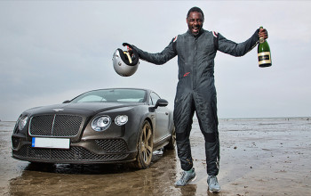 Actor Idris Elba breaks speed record in a Bentley
