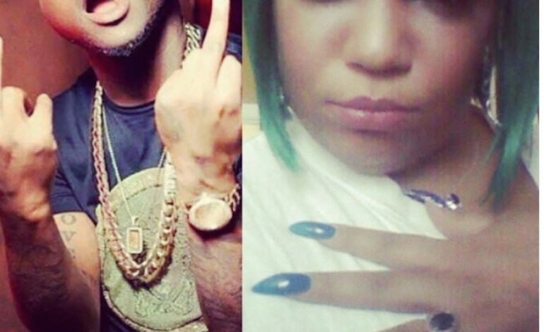 A Lady claims Davido is her boo,tattoos Davido ‘s name on her waist see Photos