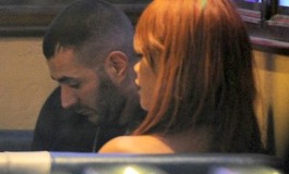 Rihanna goes on date with football player Karim Benzema (photos)