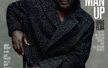 Idris Elba is the first man ever on the cover of Maxim
