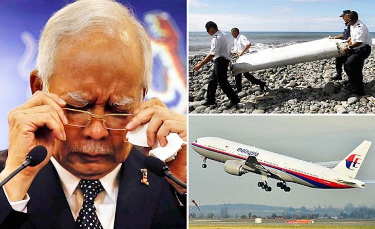 Washed up wing part IS from missing Flight MH370: 515 days after it vanished, Malaysian PM says we can finally be sure jet crashed into sea