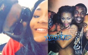 PHOTO EVIDENCE: Rick Ross new fiancee in bed with Drake and Meek Mill