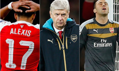 Arsene Wenger under attack after Arsenal crash to 'disastrous' Champions League defeat to Olympiakos