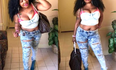 Afrocandy flaunts body and pubic hair on social media