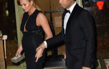 Photos: John Legend & his pregnant wife Christie Tiegen out in NY