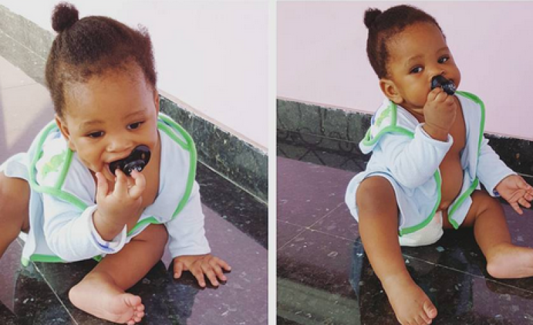 Adaeze Yobo shares cute pics of her second son…