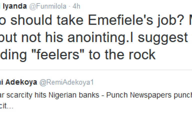 Funmi Iyanda doesn’t feel Emefiele is capable of running the CBN