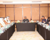 Photos: Buhari interacts with Qatar business community