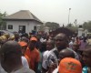 Photos: Abia state residents file out to receive their governor after victory at the Supreme court