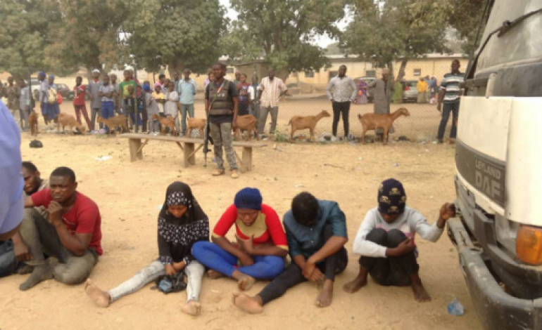 Photos: 13 Edo state indigenes arrested with fake passports in Kano