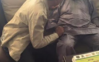 Ben Murray-Bruce ‘Dobale’ For Banjo At The Airport [Photos]