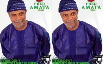 Fred Amata Is the New President of Directors Guild Of Nigeria