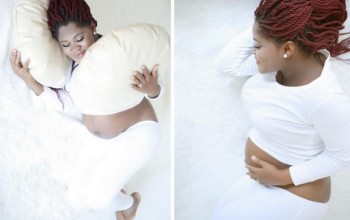 Wife of Footballer Uche Kalu Shares Lovely Pregnancy Photos