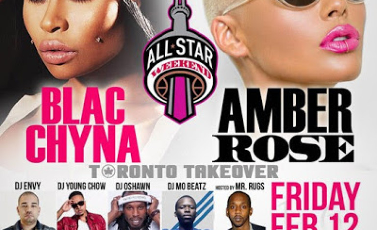 Amber Rose & Blac Chyna to fly all the way to Canada for $30k & $25k?