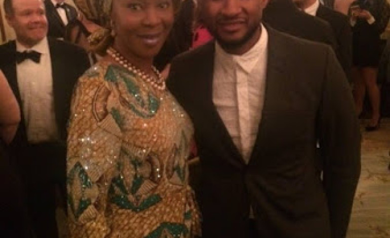 Photos: Toyin Saraki and her son, Oluwaseni join The Obamas, Usher, others at White House tribute to Ray Charles