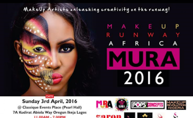 After 20 successful makeup fair editions nationwide, POPs concepts is back with the makeup runway Africa (MURA) 2016