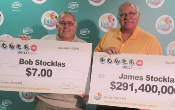 Judge wins $291 million in lottery jackpot, while his brother wins a whooping $7