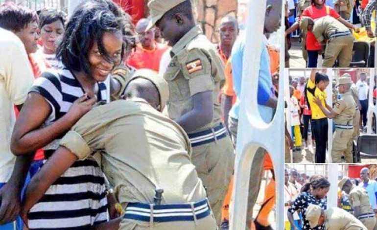 Just Imagine What Policemen Are Doing To These Ladies
