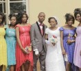 Check out this very colourful wedding