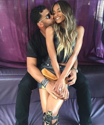 Ciara shares loved up photo with fiance Russell Wilson
