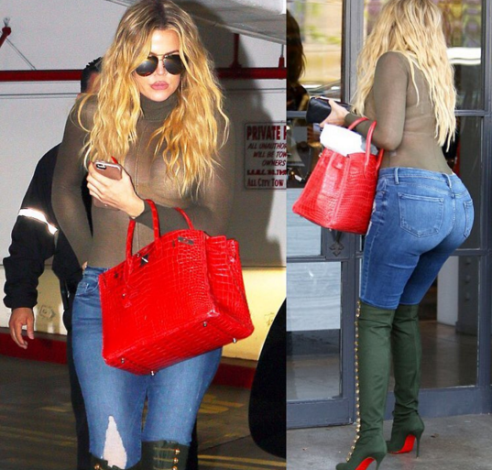 Photos: Khloe K & her big butt spotted on the streets of Beverly hills