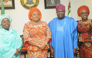 Photos: Gov. Ambode hosts members of the Southern Governors' Wives' Forum