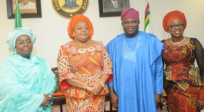 Photos: Gov. Ambode hosts members of the Southern Governors’ Wives’ Forum
