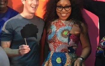 Rita Dominic meets with Mark Zuckerberg in Lagos (photos)