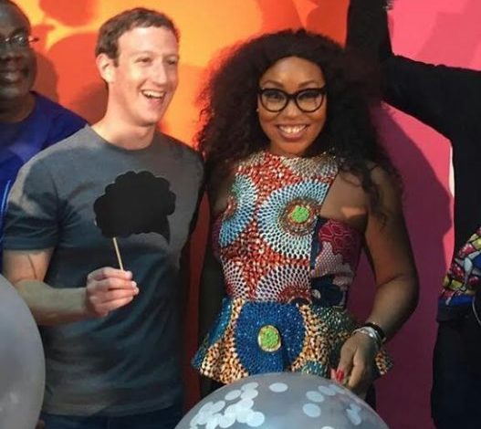 Rita Dominic meets with Mark Zuckerberg in Lagos (photos)