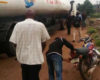 Graphic photos: Petrol tanker crushes two to death in Ikorodu