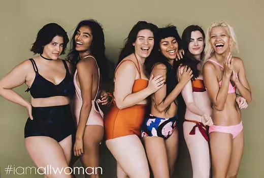 Models of all sizes team up for campaign to encourage body positivity