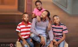 Nollywood producer, Dickson Iroegbu shares beautiful family photos