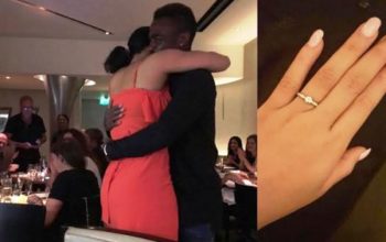 Aww! Emmanuel Emenike proposes to MBGN 2014 Iheoma Nnadi after dating for 6 months (photos)