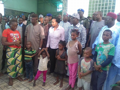 Photos: Notorious kidnappers arrested in Benue State, six children rescued