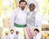 Dr Mike Murdock ministers in Aladura [white garment] Church