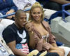 Beyoncé attends US open with husband Jay Z, flashes boobs