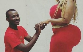 LOL! This Guy Proposed To His Girlfriend With Big Ikeke... and This Happened
