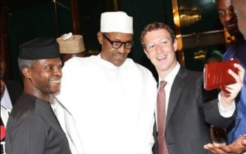 President Buhari receives Mark Zuckerberg in Aso Rock today