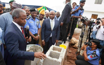 Photos: VP Yemi Osinbajo at the unveiling of plaque of Nigeria Police Force Crime and Incident Centre