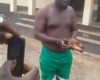 Photo: Man arrested with mutilated human hand in Osun