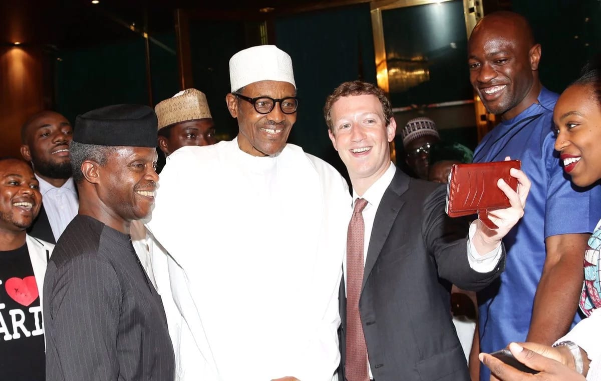 Buhari Zuckerberg Osinbajo