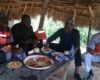See what Benue governor did at a community kitchen (photos)