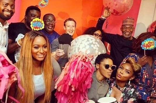 See how Nigerian celebrities entertained Mark Zuckerberg in Lagos (photonews)